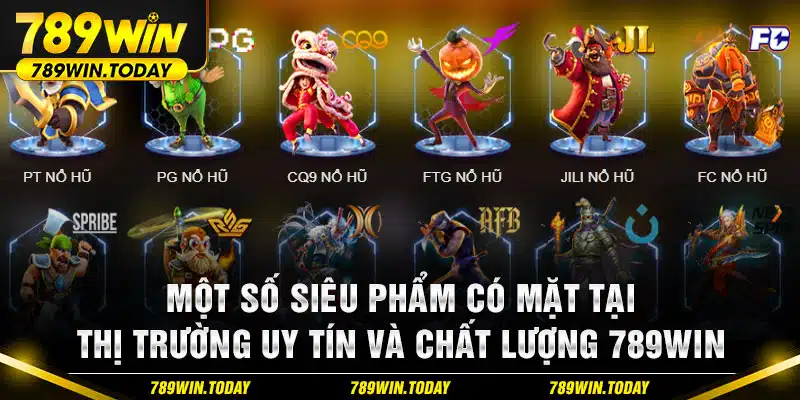 một số sảnh game hấp dẫn có mặt tại casino 789win